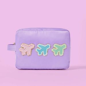 Airplane Patch Large Pouch - Stoney Clover Lane x Target Purple